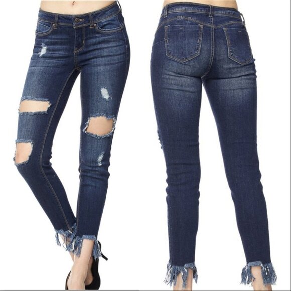 Distressed Jeans - Picture 1 of 2